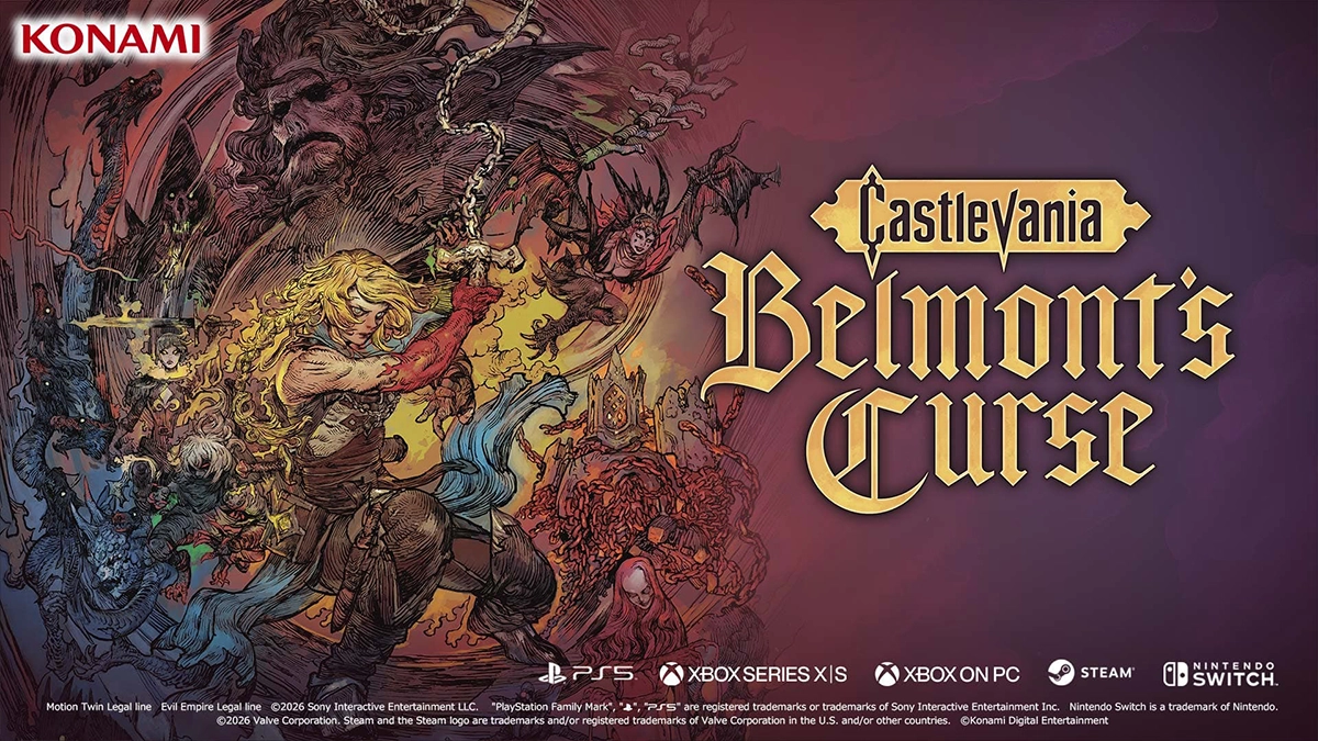 Castlevania: Belmont’s Curse marca os 40 anos da franquia com uma nova Belmont no comando
