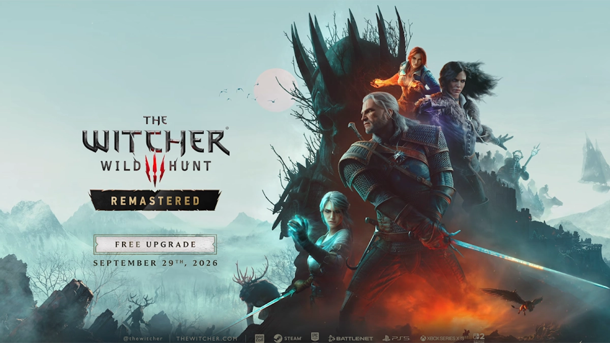 The Witcher 3 Remastered chega dia 29 como upgrade gratuito, com path tracing e combate refeito