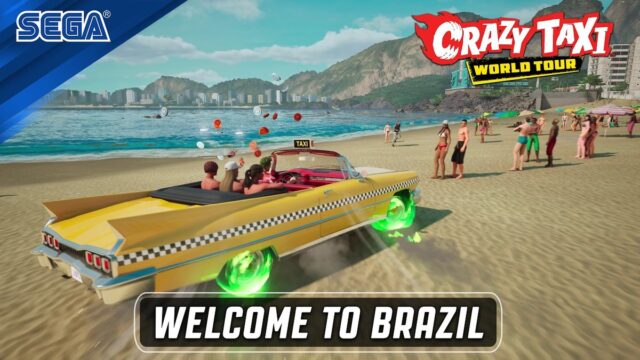 Crazy Taxi: World Tour terá mapa do Brasil, com Habib’s, Fogo de Chão e Fast Shop como destino das corridas