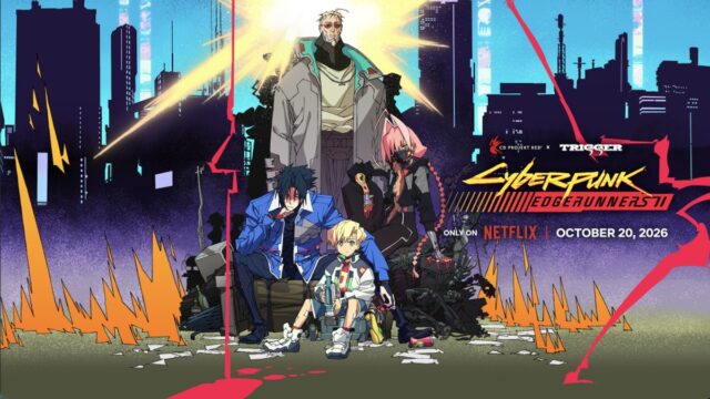 Cyberpunk: Edgerunners 2 estreia dia 20 na Netflix com elenco novo e os 10 episódios de uma vez