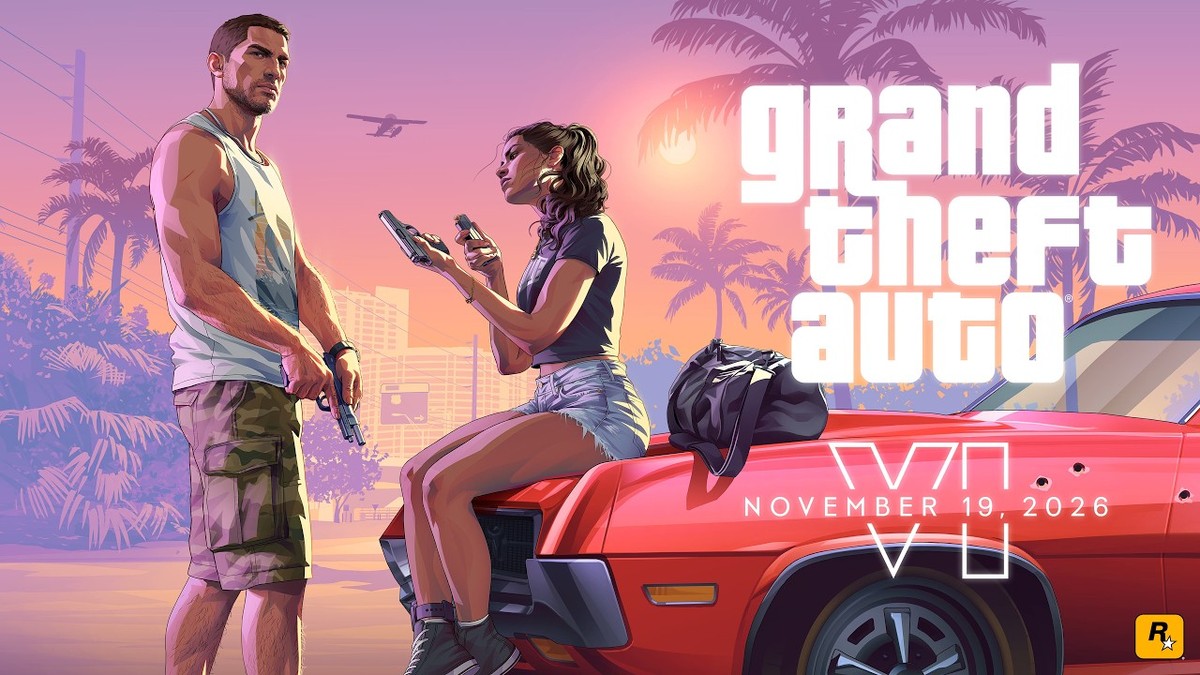 Trailer de lançamento de GTA 6 sai de surpresa, com música inédita do Justice e mais do passado de Jason